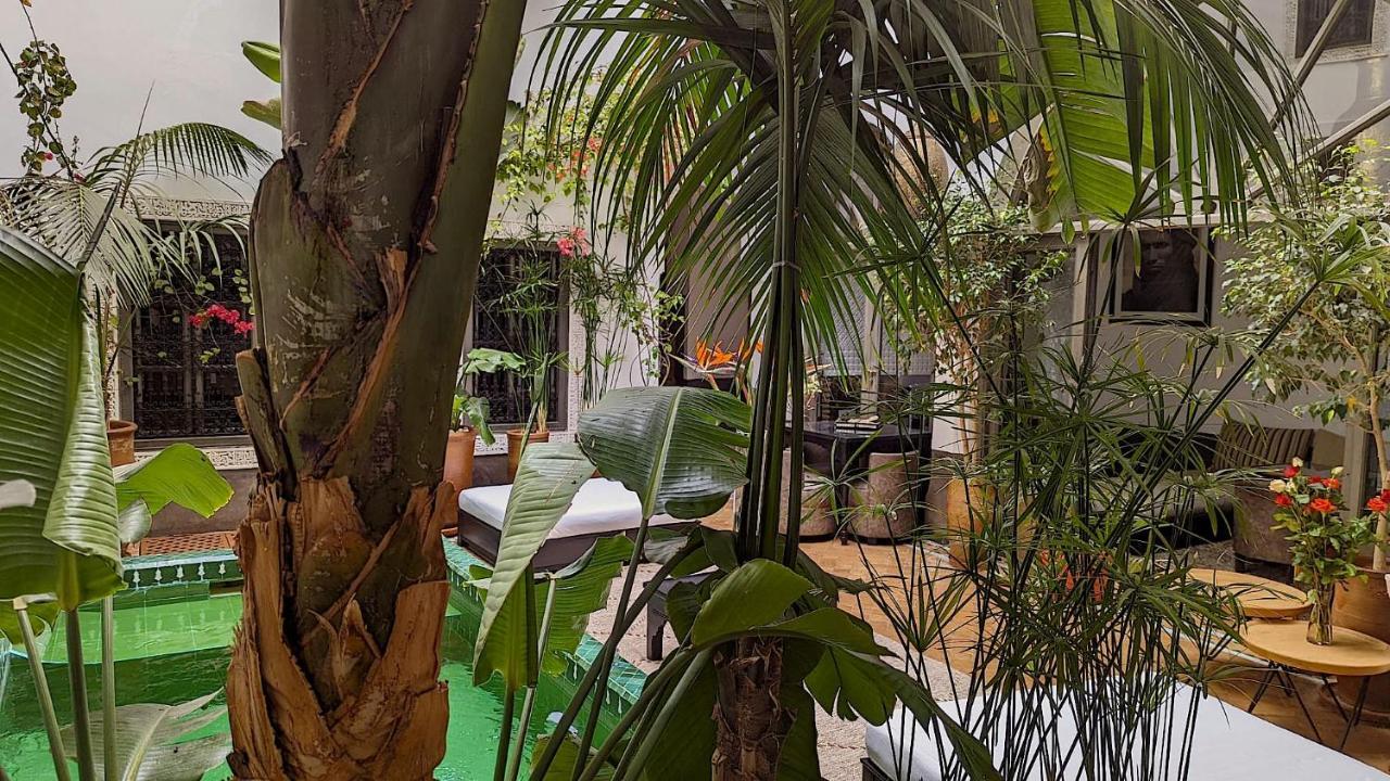 Riad Jardin Des Sens & Spa Marrakesh Exteriör bild
