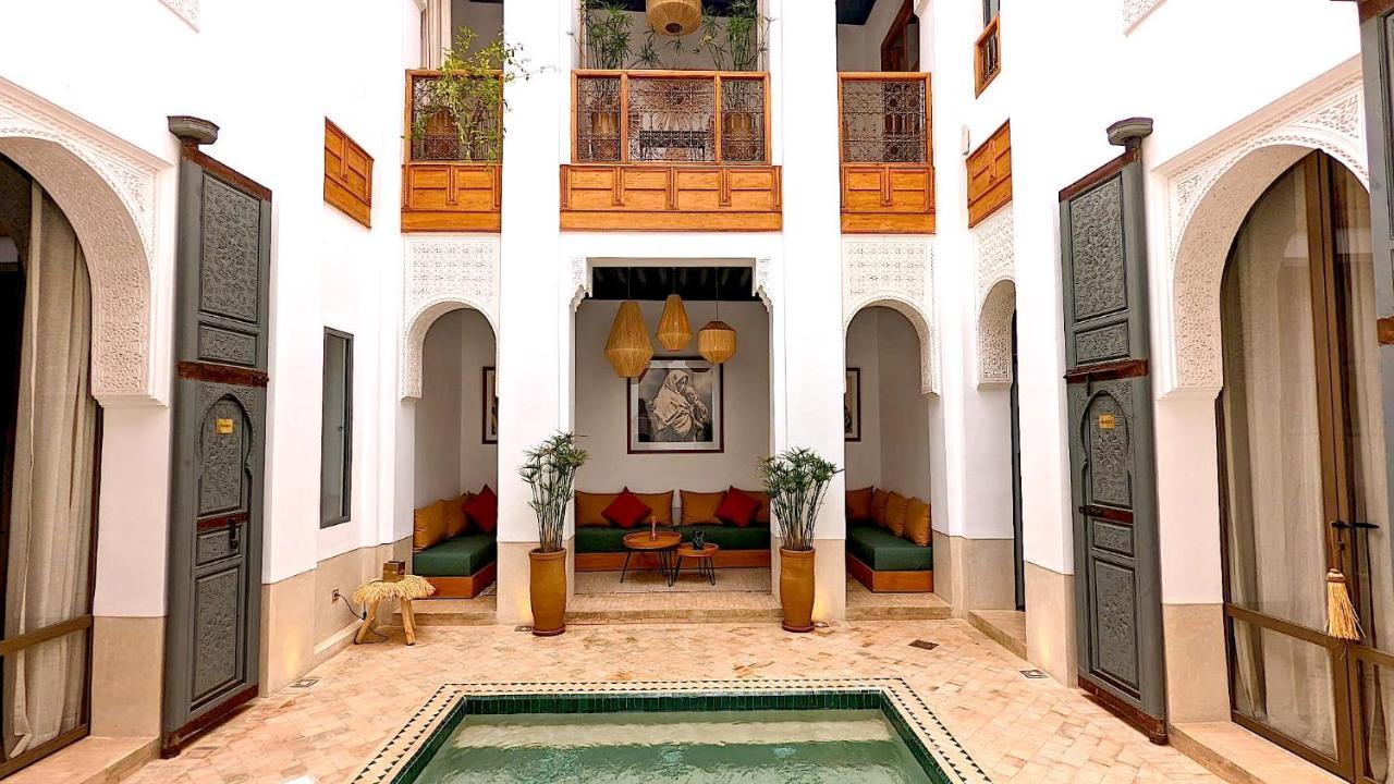Riad Jardin Des Sens & Spa Marrakesh Exteriör bild