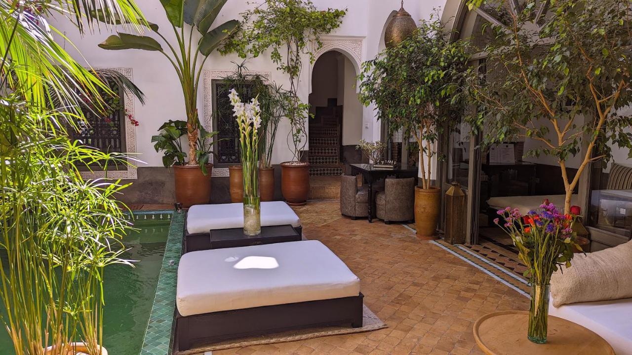 Riad Jardin Des Sens & Spa Marrakesh Exteriör bild