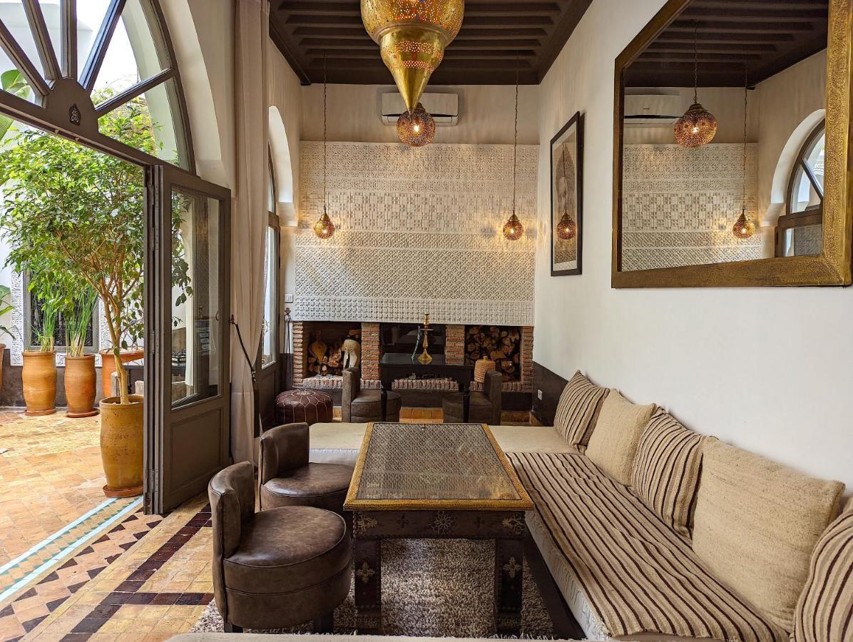 Riad Jardin Des Sens & Spa Marrakesh Exteriör bild