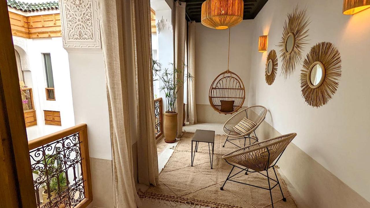 Riad Jardin Des Sens & Spa Marrakesh Exteriör bild