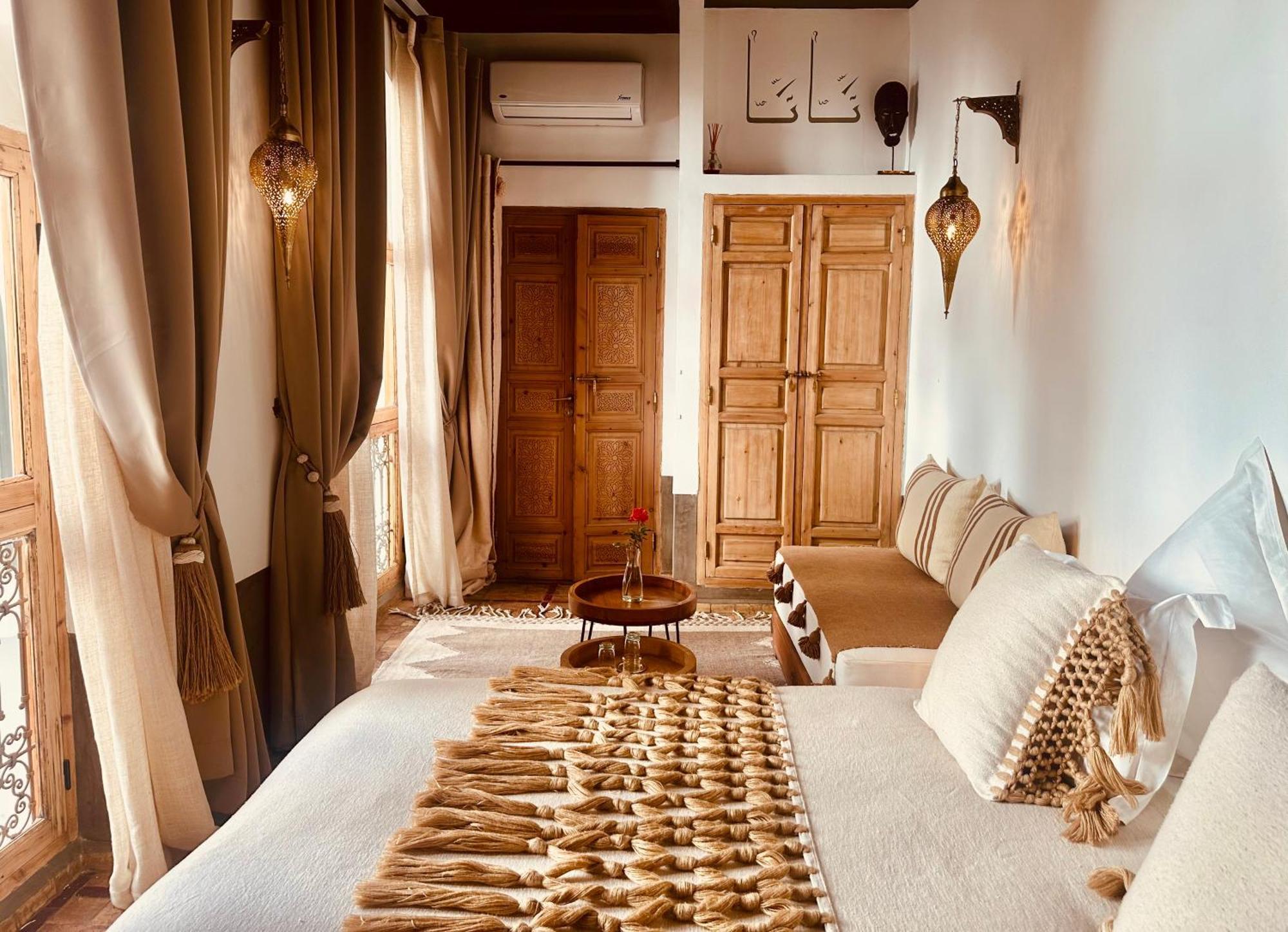 Riad Jardin Des Sens & Spa Marrakesh Exteriör bild