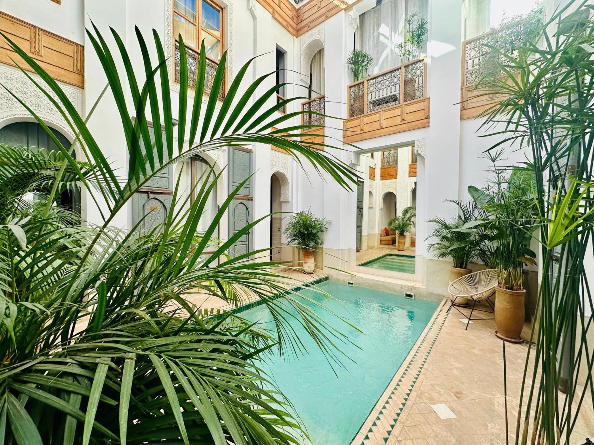 Riad Jardin Des Sens & Spa Marrakesh Exteriör bild